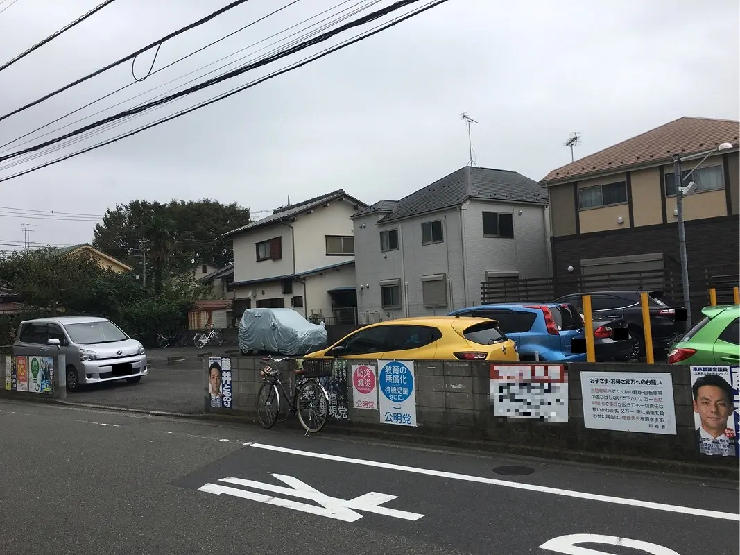 練馬区早宮２丁目　月極駐車場